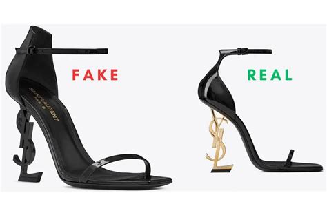 how to spot fake ysl heels|ysl tribute sandals scam.